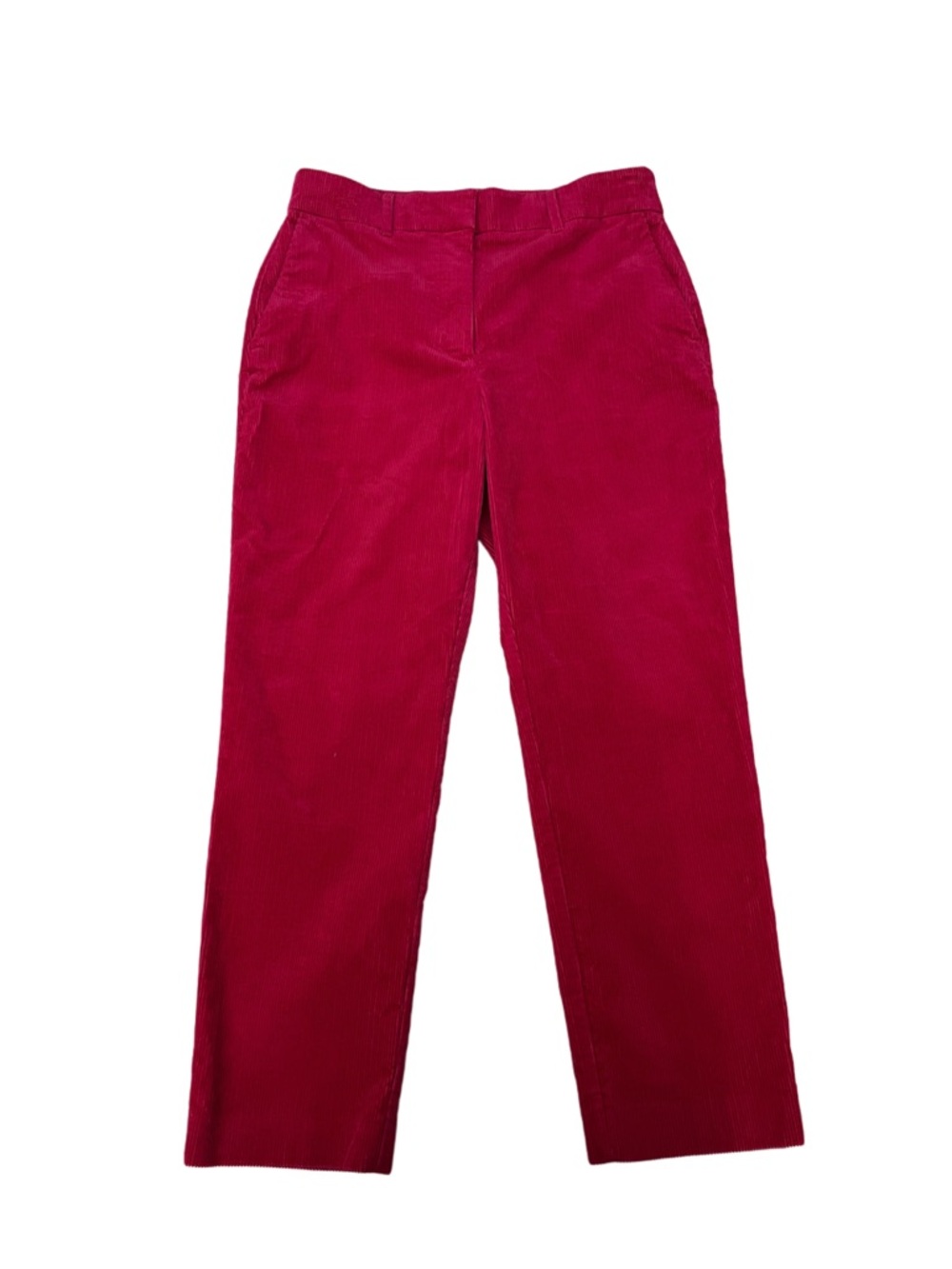 Boden Magenta Corduroy Straight-Leg Pants Size 10R